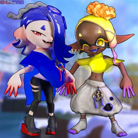 Splatoon 3 - Shiver and Frye by Hunicrio on DeviantArt