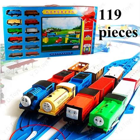 DELUXE 119 PIECES 2013 POPULAR thomas train track rail car toy train ...