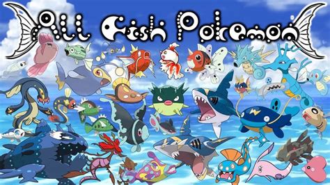 25 Intriguing Fish Pokemon For Fish Lovers