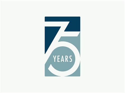 75th Anniversary Logo on Behance