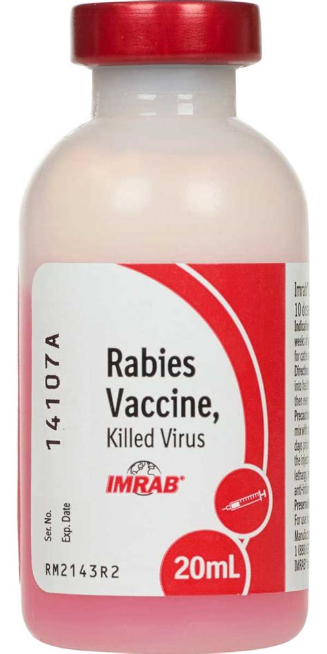 Imrab Rabies Cattle, Horse & Sheep Vaccine 10 ds - Item # 18430