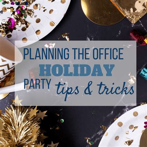 How To Plan a Holiday Party (for the Office) - Sweet Humble Home