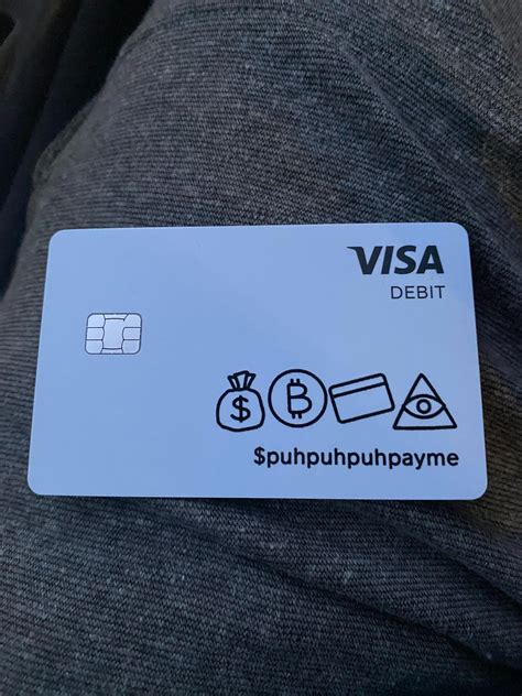 My new debit card. : r/Bitcoin