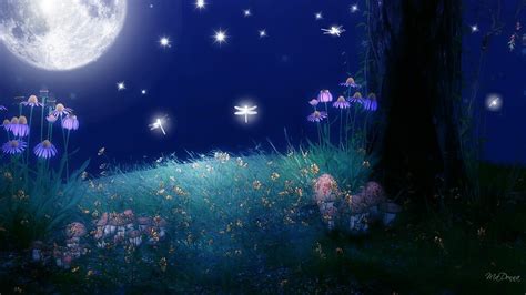 free hd full moon stars wallpapers download | Papel de parede estrelas ...