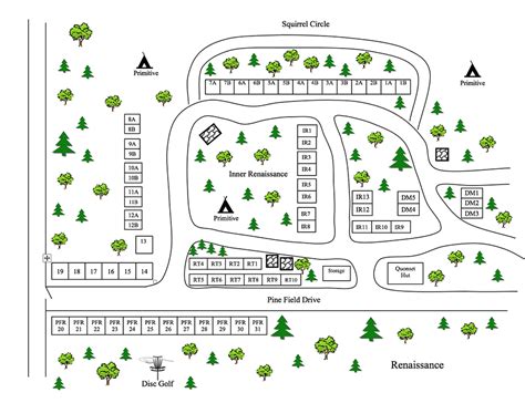 Spirit Of The Suwannee Music Park Map - Maps For You