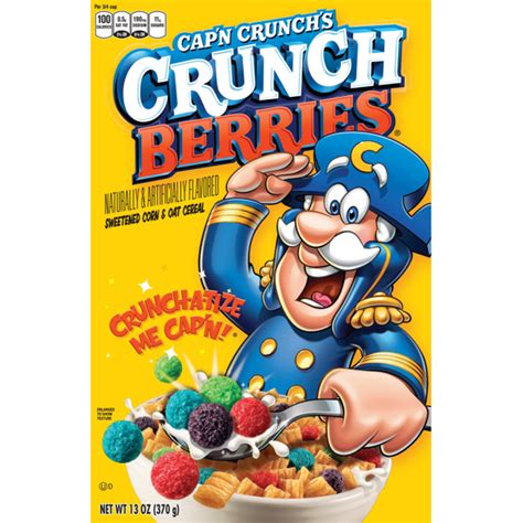 Captain Crunch Berries Cereal 13 Oz - GJ Curbside