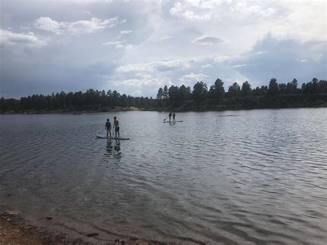 SUP at Fools Hollow Lake. I think it might be one of the prettiest spots in Arizona. #camping # ...