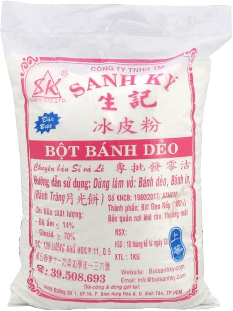 Bột bánh dẻo Sanh Ký - Làm bánh trung thu dẻo MEKONG XUÂN PHÚC