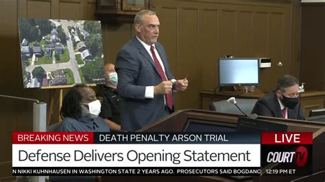 Death Penalty Arson Trial: Defense Opening Statement | Court TV Video