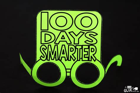 100th Day of School Glasses