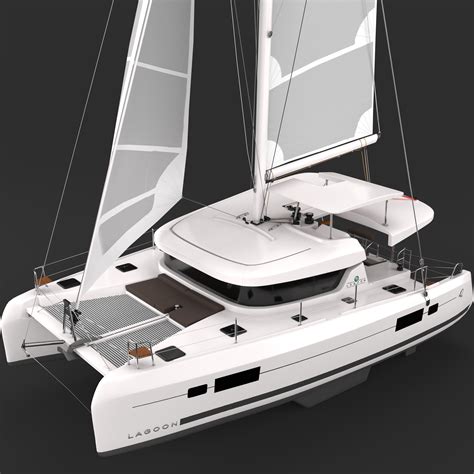 Catamaran lagoon 42 model - TurboSquid 1702050