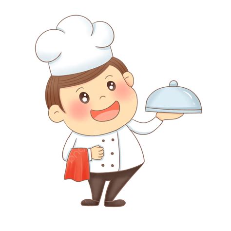 Cute Chef PNG Picture, Cartoon Cute Chef Vector Material, Cook, White ...