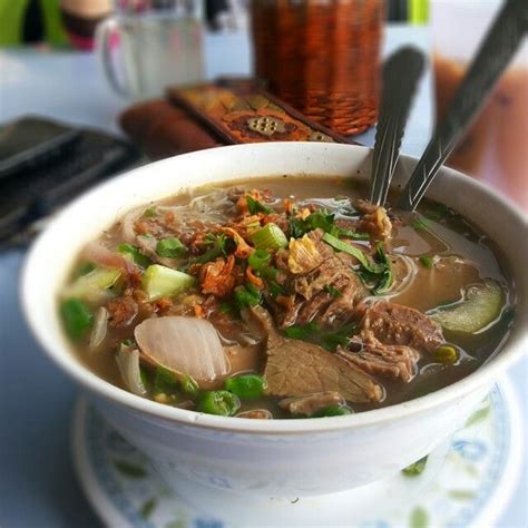 Bihun sup daging | Malaysian food, Food, Recipes