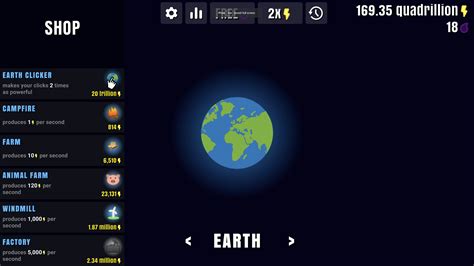 Image 2 - Planet Clicker 2 - IndieDB