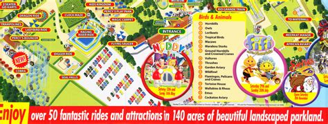 Paultons Park Map