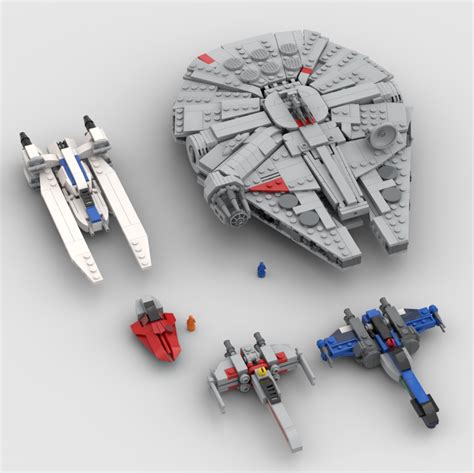 LEGO IDEAS - Mini Scale Star Wars Fleet! - lego 1:125 scale ships