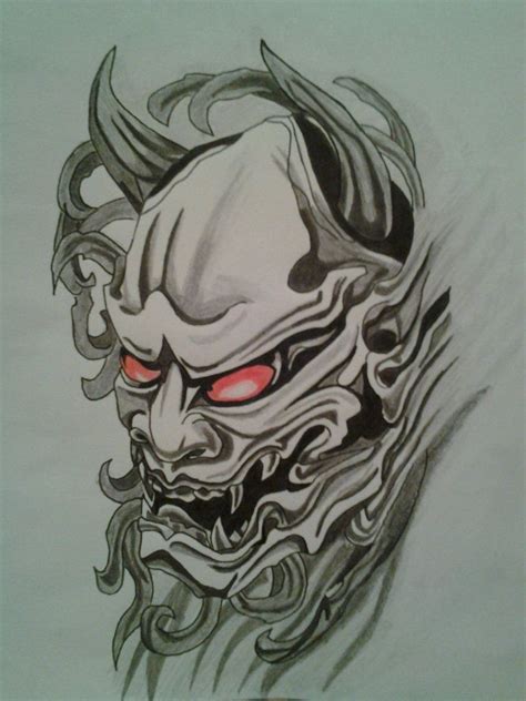 Oni Face by xXxBATxXx on deviantART | Japanese tattoo art, Japanese ...