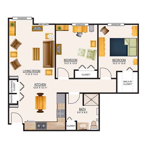 52+ New Concept One Floor Retirement House Plans