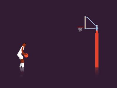 Jump Shot Animated GIF by Fraser Davidson for Cub Studio on Dribbble