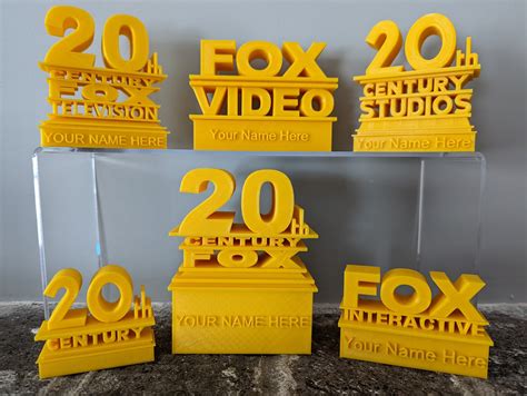 20th Century Fox Logo Twentieth Century Television Fox - Etsy