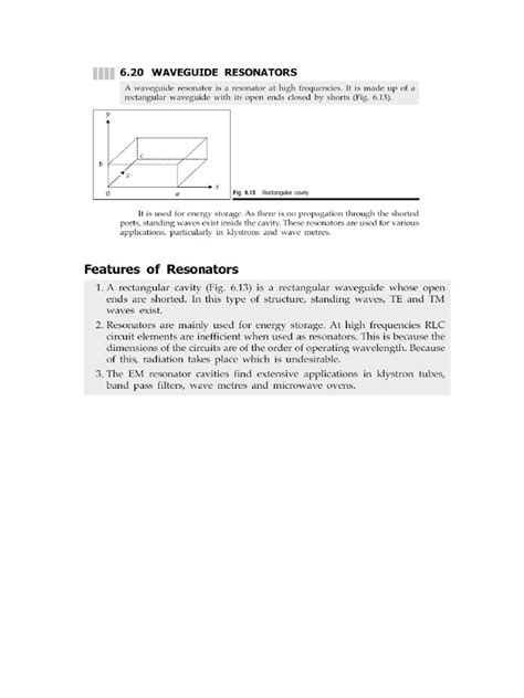 Cavity Resonator | PDF