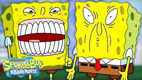 SpongeBob's WEIRDEST Faces 🥴 | SpongeBob - YouTube