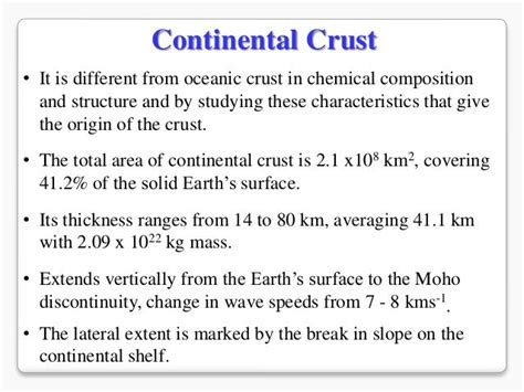 Composition of the continental crust