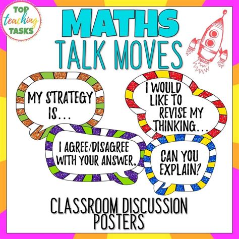 Maths Talk Moves Posters Set | Top Teaching Tasks in 2020 | Math talk ...