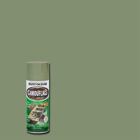 Rust-Oleum Specialty 12 oz. Army Green Camouflage Spray Paint-1920830 ...