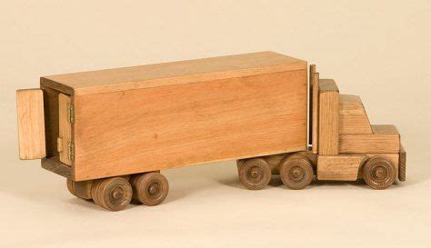 DIY Wooden Toy Truck Plans