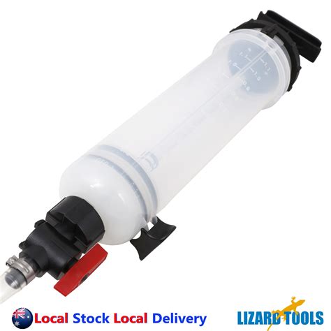 Fuel Fluid Oil Extraction Syringe Extractor Dispenser 1000ml Insertion ...