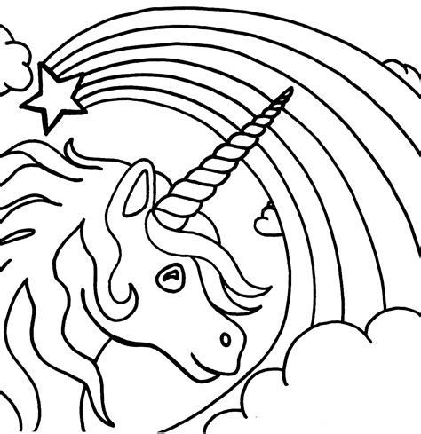 Free Printable Unicorn Coloring Pages For Kids