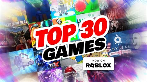 TOP 30 ROBLOX GAMES FROM 2023 - YouTube