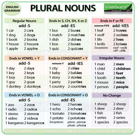 Plural Nouns Regular Irregular | How to make plural words | Learn ...