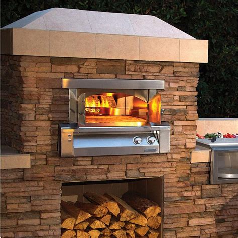 Alfresco 30-Inch Built-In Natural Gas Outdoor Pizza Oven - AXE-PZA-BI ...