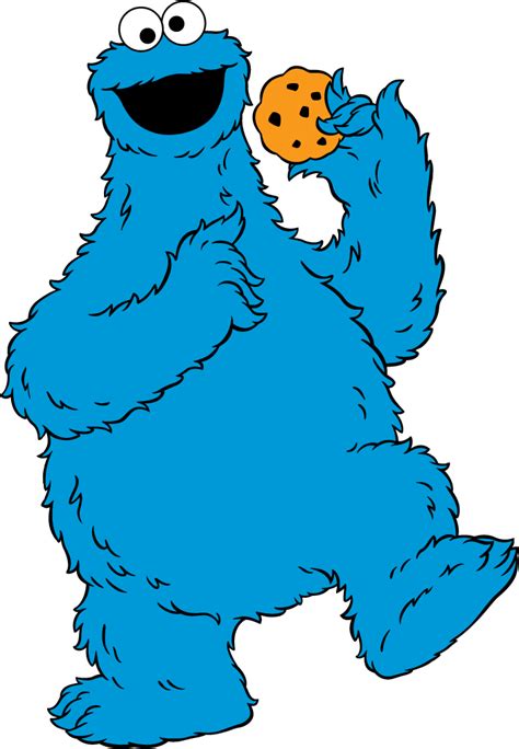 Cookie Monster Eating Cookies - ClipArt Best