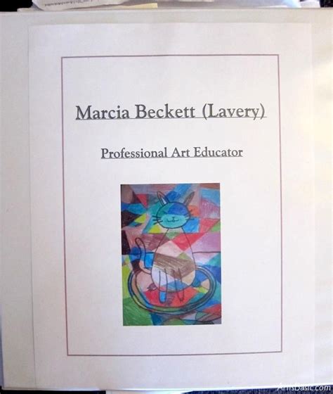 Art Teacher Portfolio Ideas for an Interview | Teacher portfolio, Art ...