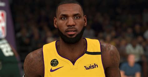 NBA 2K20 Lebron James Cyberface and Body Model v3.0 By Awei - Shuajota ...