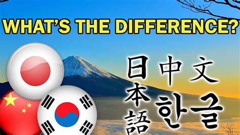 korean vs chinese vs japanese writing - ALL Korean