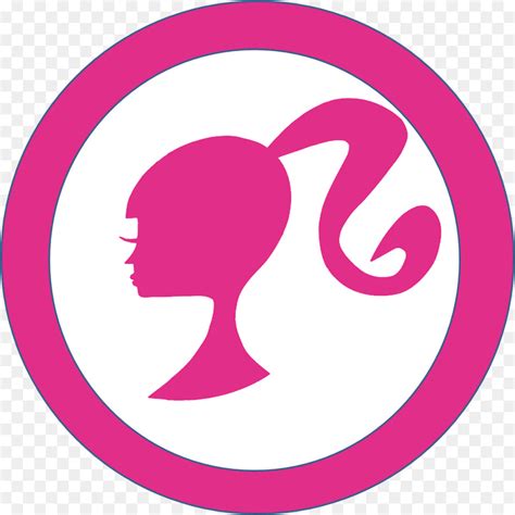 Barbie Silhouette Head Vector Logo Sign Freepatternsarea Barbie ...