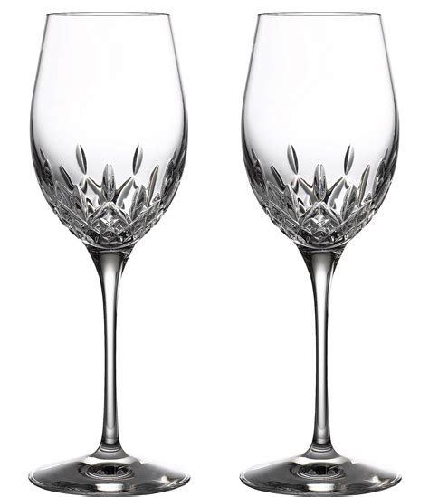 Waterford Crystal Lismore Essence White Wine Glass Set of 2 143782 Home ...