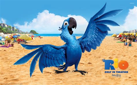 Blu - Rio wallpaper - Cartoon wallpapers - #8028