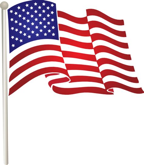 United States Waving Flag Clip Art at Clker.com - vector clip art ...