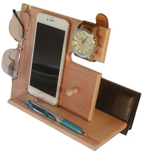 Wooden Cell Phone Docking Station Wooden iPhone by fliprTEK