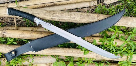 EGKH-24 Blade Hunting Sword-handmade Knife-balance Oil Tempered-heavy ...