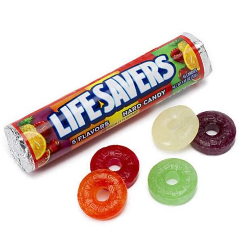 LIFE SAVERS Flavors Hard Candy Rolls, Ounce (Pack Of 20), 46% OFF