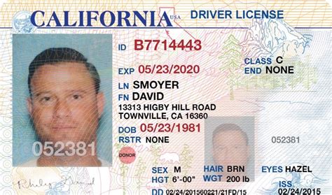 Fake california drivers license template download - rewaeye