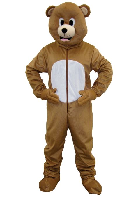 Brown Bear Mascot Costume