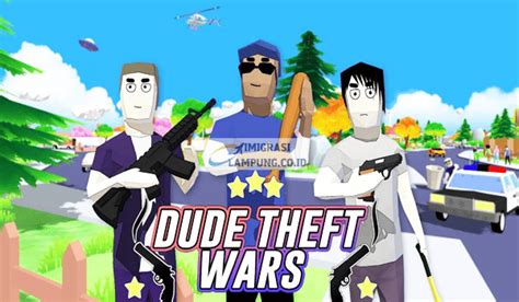 Dude Theft Wars Mod Apk Terbaru (Unlock All Characters)