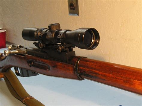 Mosin Nagant Scope Mount for the 91/30, See Through, Rear Sight ...